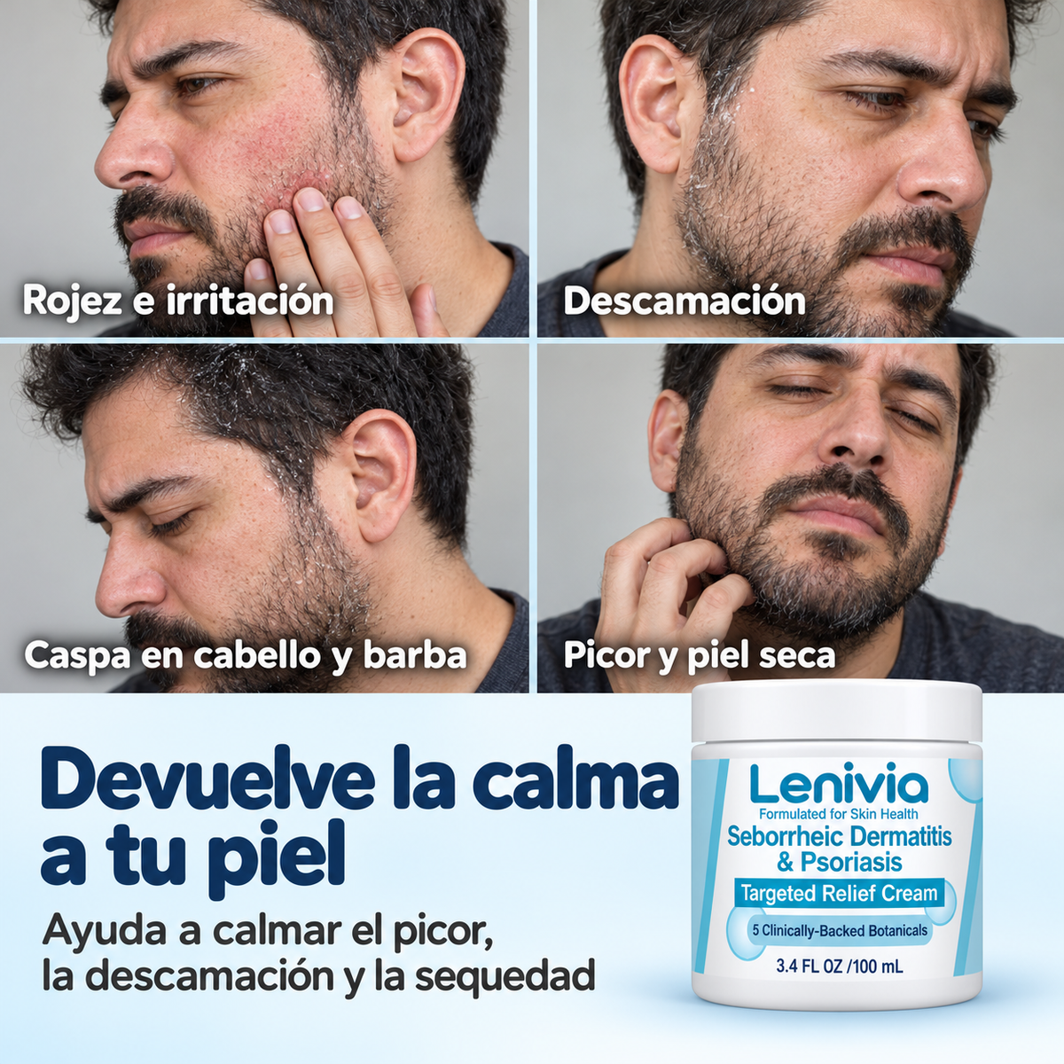 Crema calmante anti-picor